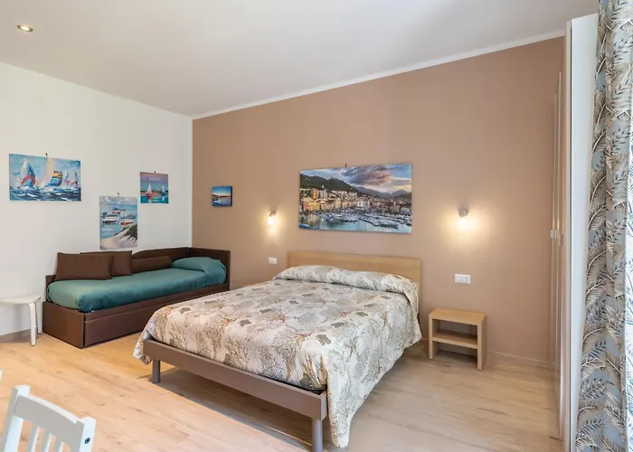 公寓 Marisa House Cetara Sea View 萨莱诺